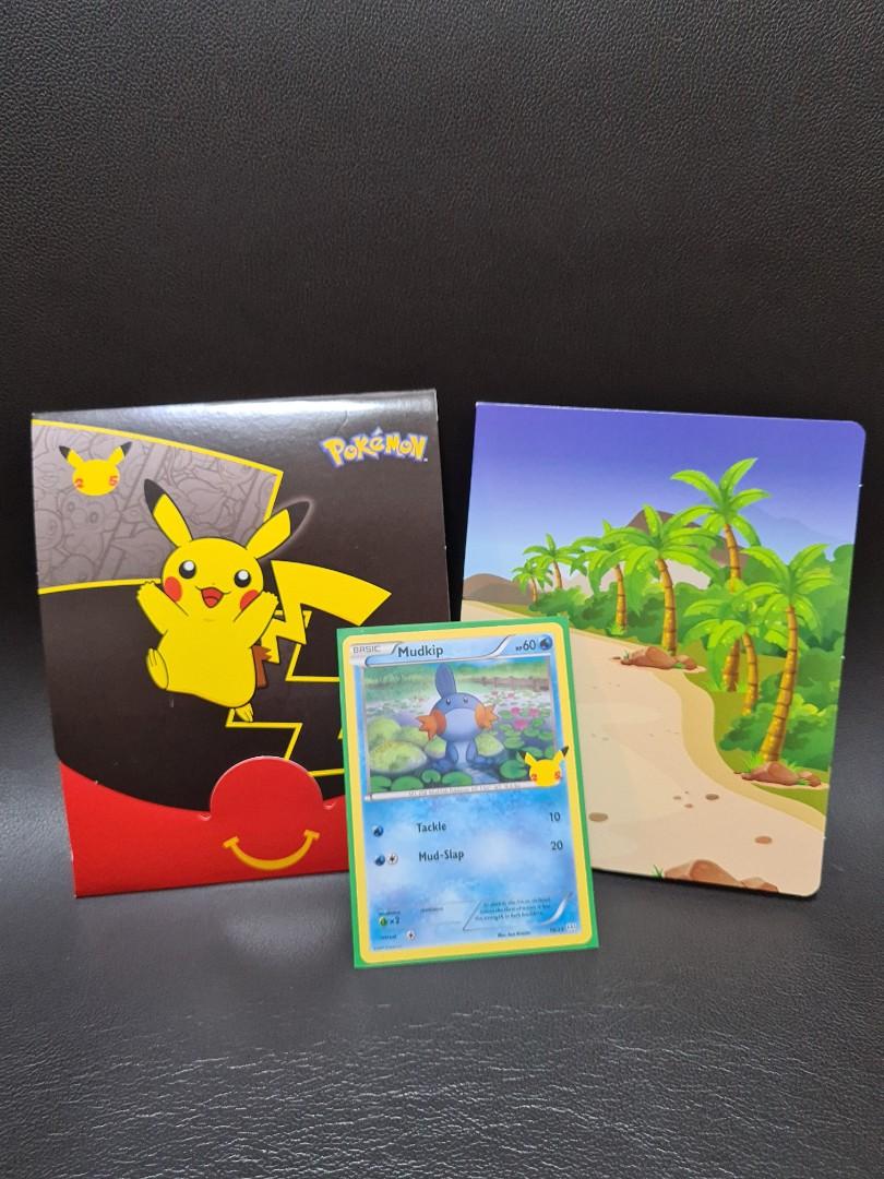 Pokmon mcdonald's 25th Mudkip card, Hobbies & Toys, Toys & Games on  Carousell