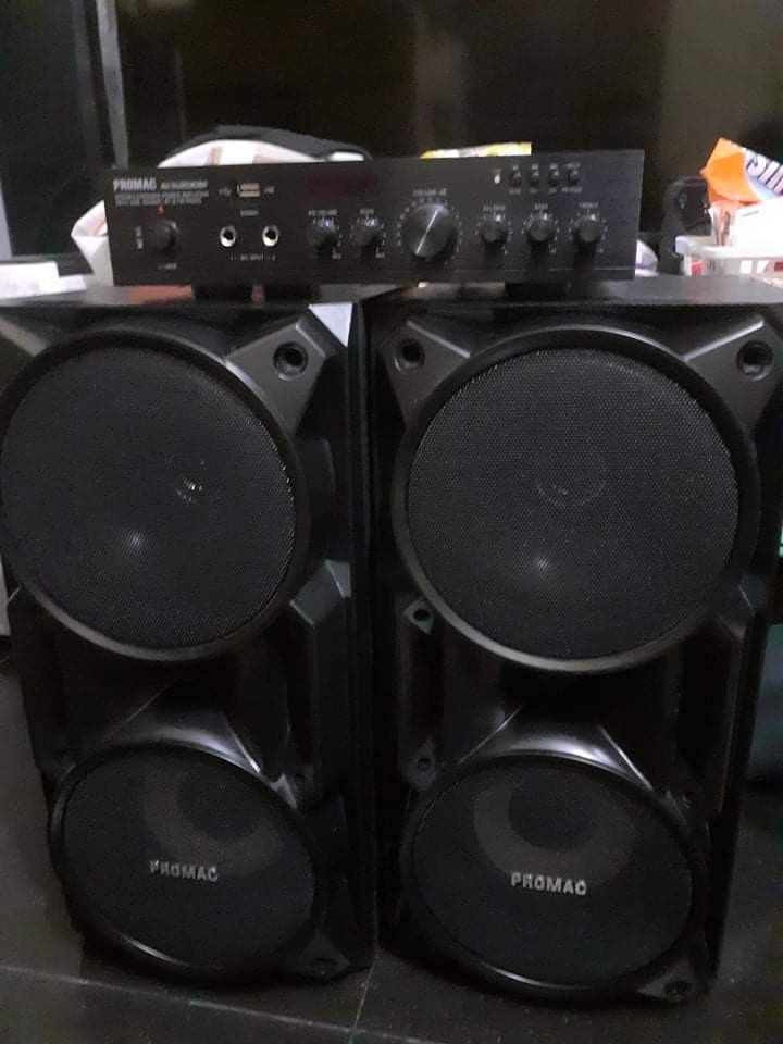 Promac speaker and amplifier Audio Soundbars Speakers