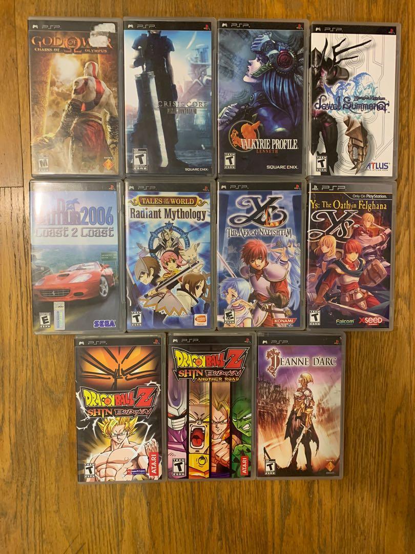 PSP Games, Video Gaming, Video Games, PlayStation on Carousell
