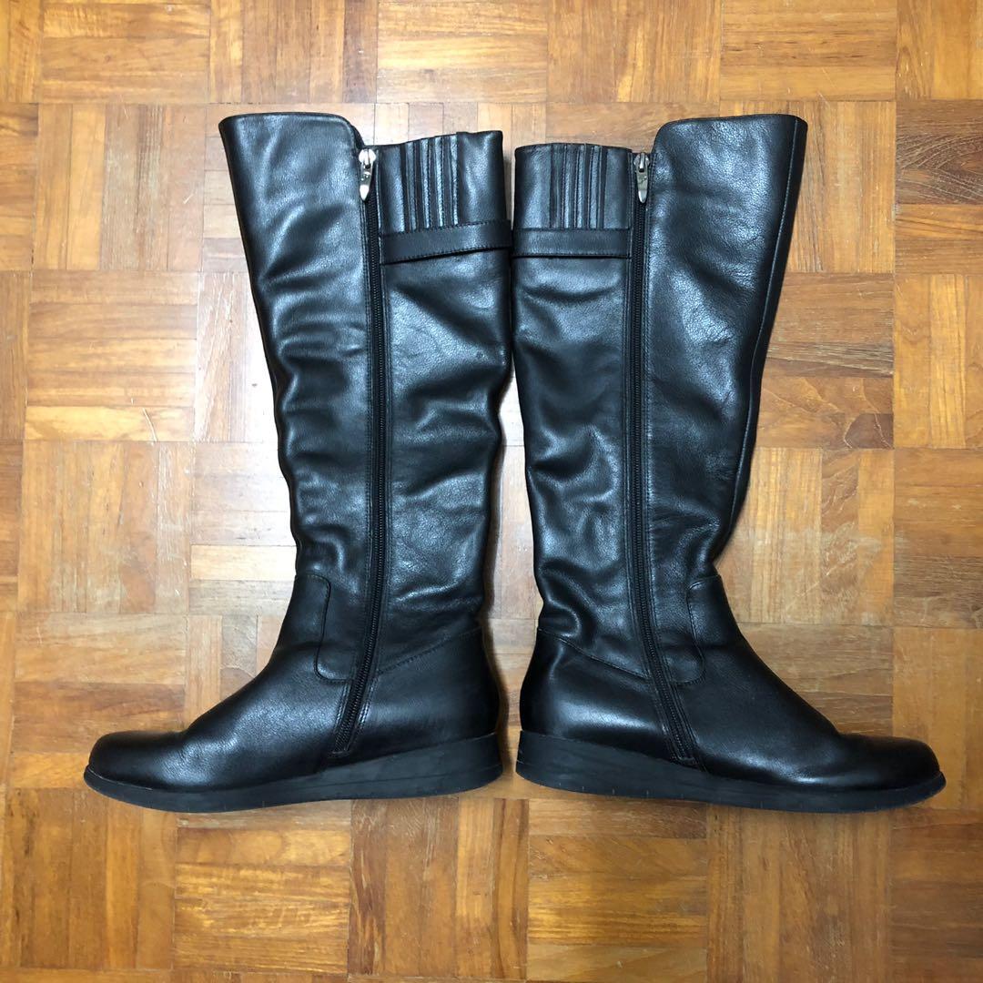 Tall knee high boots clearance