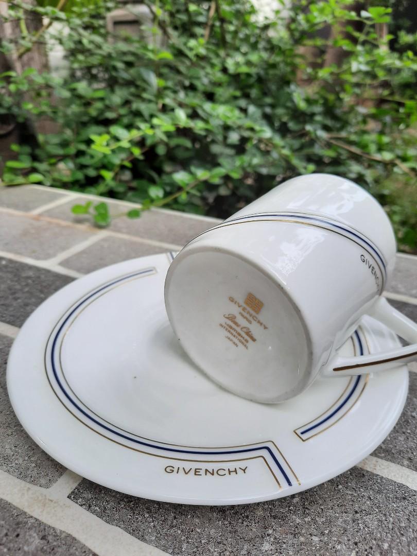 Rare givenchy cup and saucer (Category: Coffee & Tea Tableware) located in Zamboanga. Submitted by selected.things (Listing ID 1090024638, Image 2). Description: new cond.