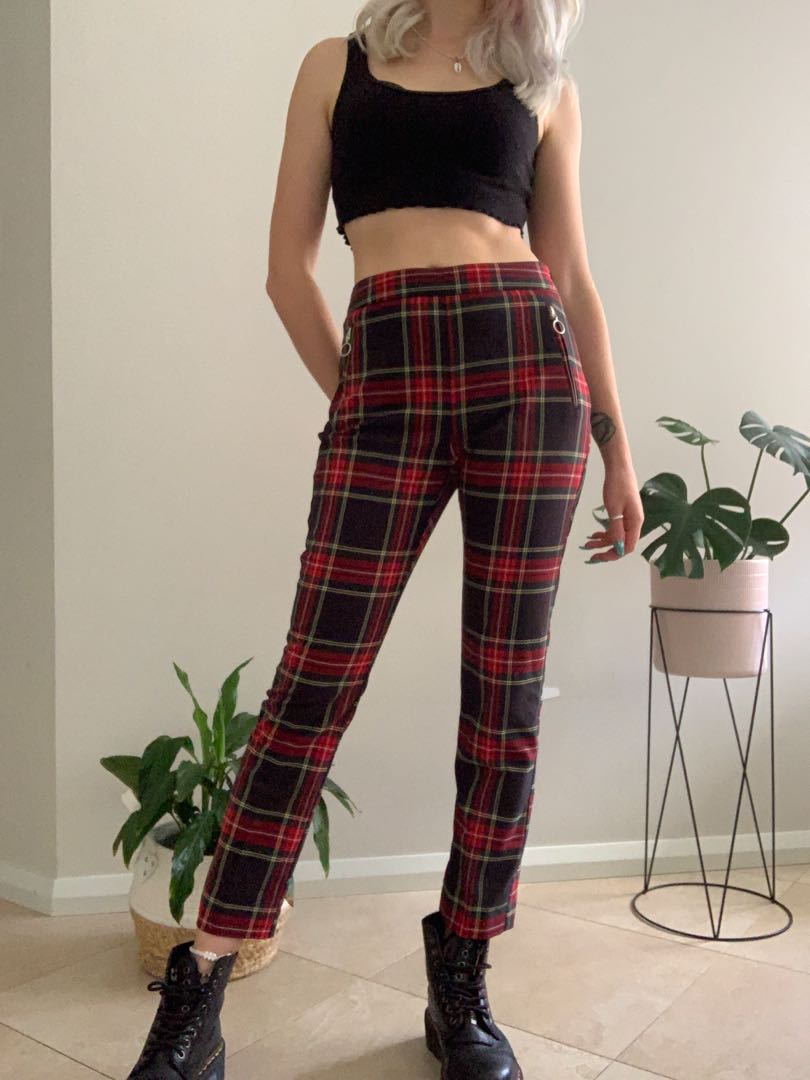 cool plaid pants