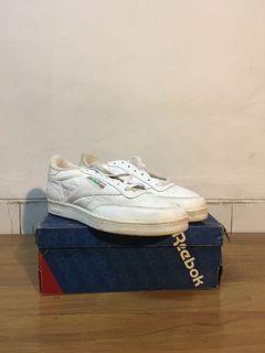 Reebok Club C 1985 TV Model Vintage Chalk/ Paper White / Glen Green