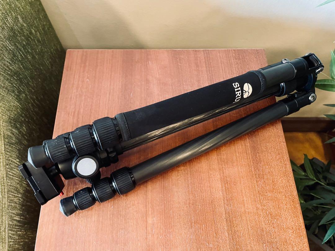 Sirui T1204 Carbon Fiber Travel Tripod with G10 Ball Head (VERY GOOD