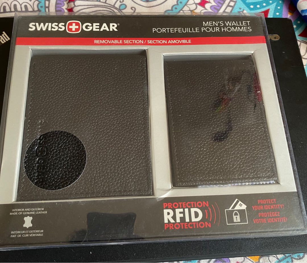 Swiss Gear RFID wallet, Men's Fashion, Watches & Accessories, Wallets & Card Holders on Carousell