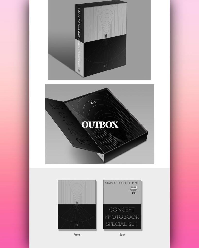 BTS - BTS MAP OF THE SOUL ON:E CONCEPT PHOTO BOOK SPECIAL