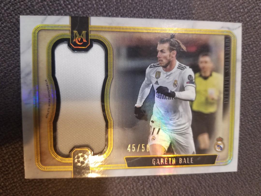 Topps çš‡é¦¬gareth Bale Jersey Card 45 50 é™é‡ çŽ©å…· éŠæˆ²é¡ž Board Games Cards Carousell