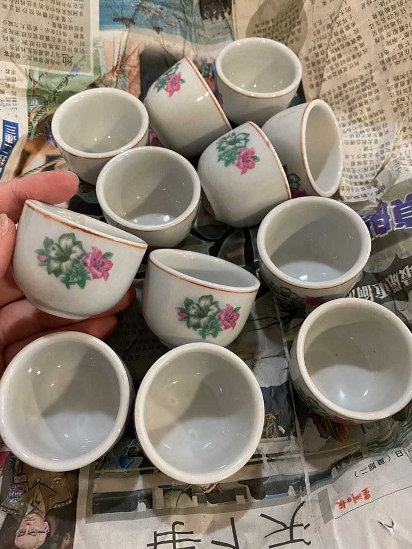 Traditional Cups for Kueh Koswee (kue kosui) steaming, TV & Home ...