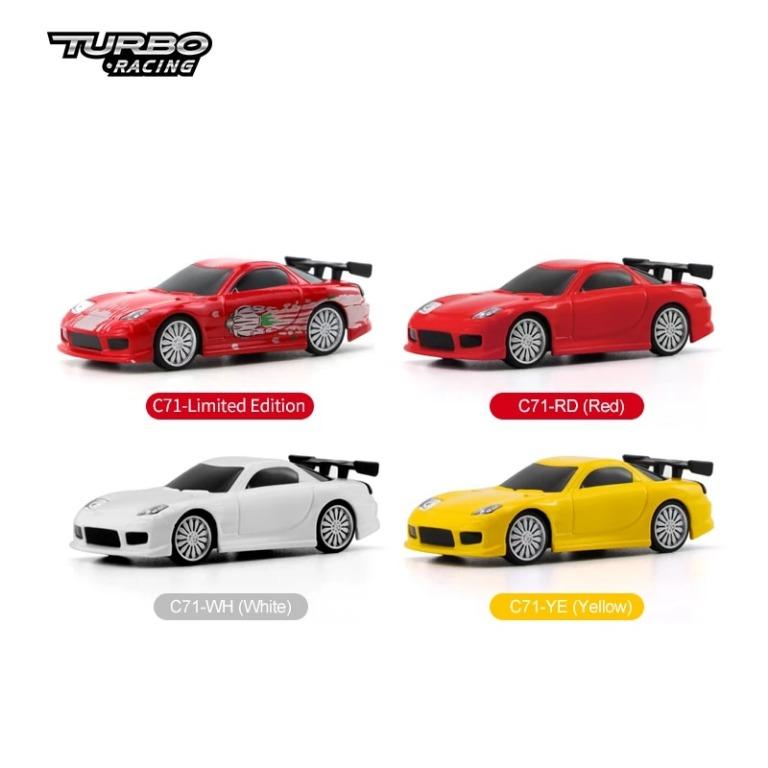 Turbo Racing 1/76 RTR Fully Proportional Control Mini Sports Car Newest ...