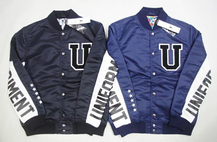 uniform experiment 15aw nylon twill stadium blouson baseball 