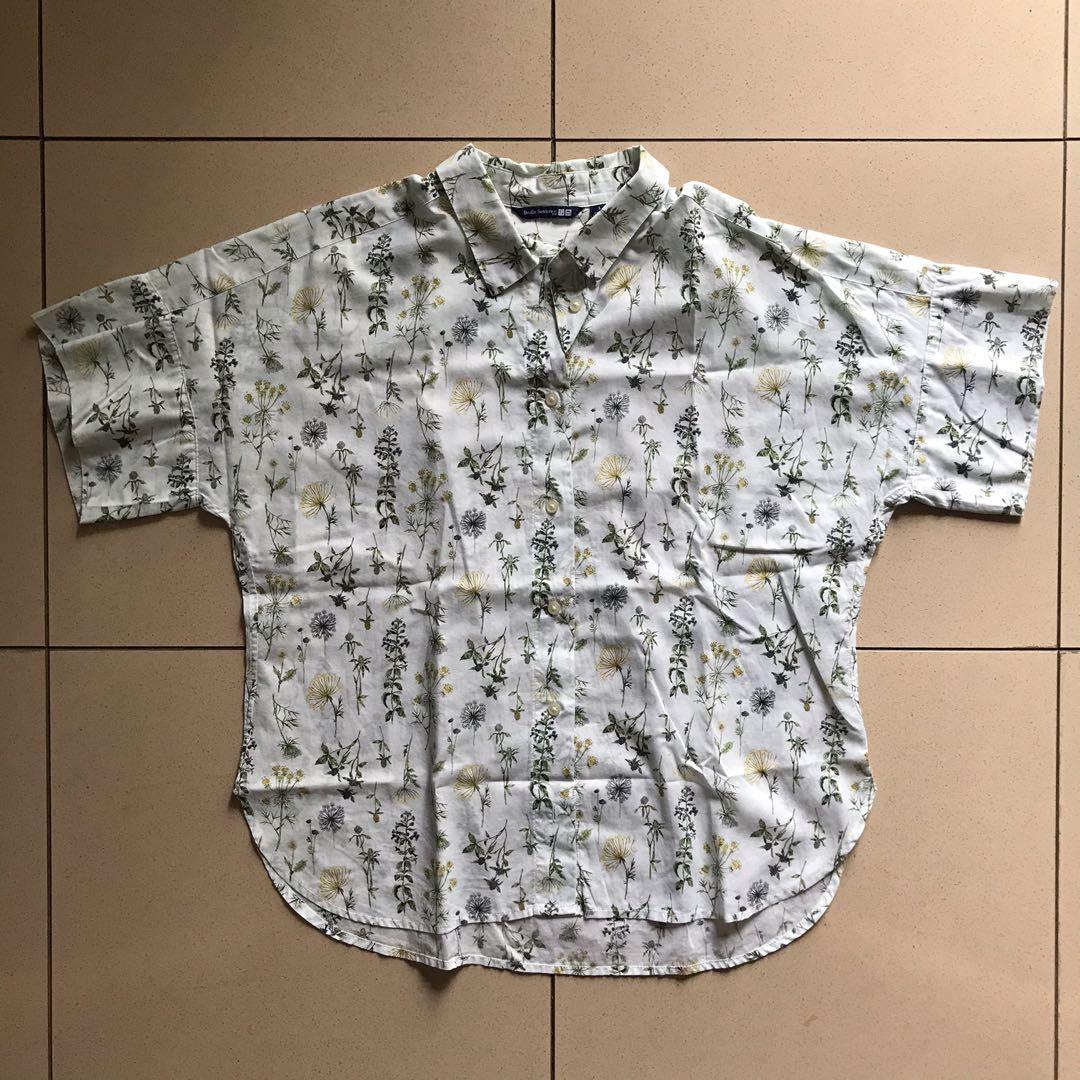 Uniqlo sales floral polo