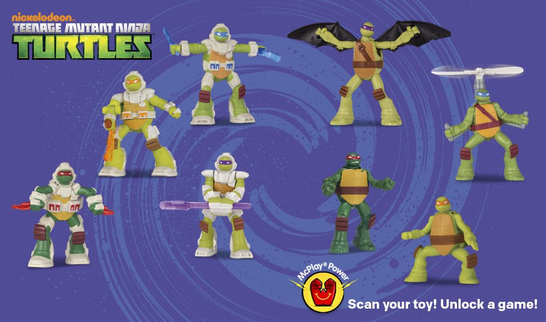 USA McDonald s Mutant Ninja Turtles complete set of 8 at 60. Each at 8 Hobbies Toys Toys Games on Carousell