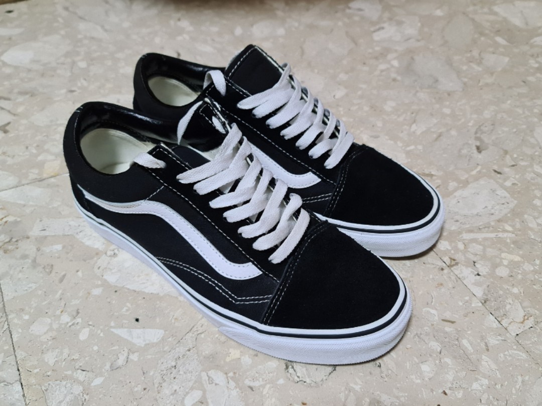 vans old skool black malaysia