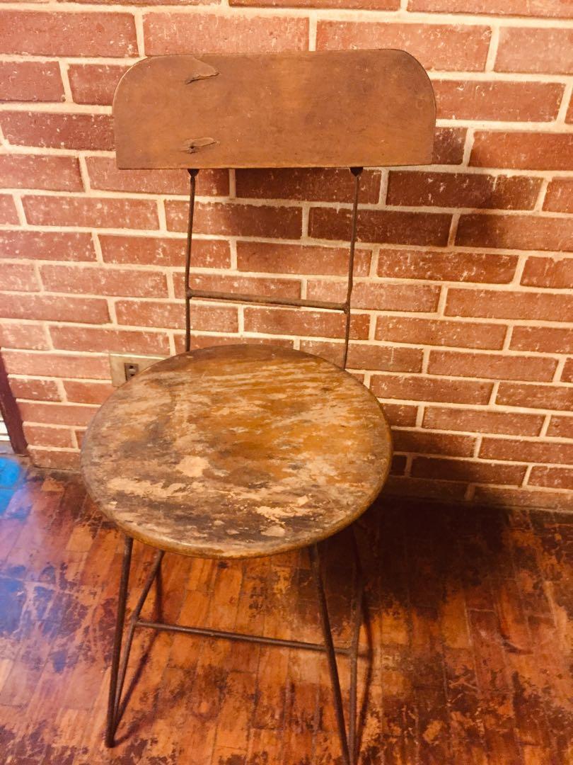 Vintage Batibot Chair - 60’s (Category: Chairs) located in Pasig City. Submitted by fairfaxvintage827 (Listing ID 1090111601, Image 3). Description: Authentic Vintage Batibot Original Finish Made in the 60’s .