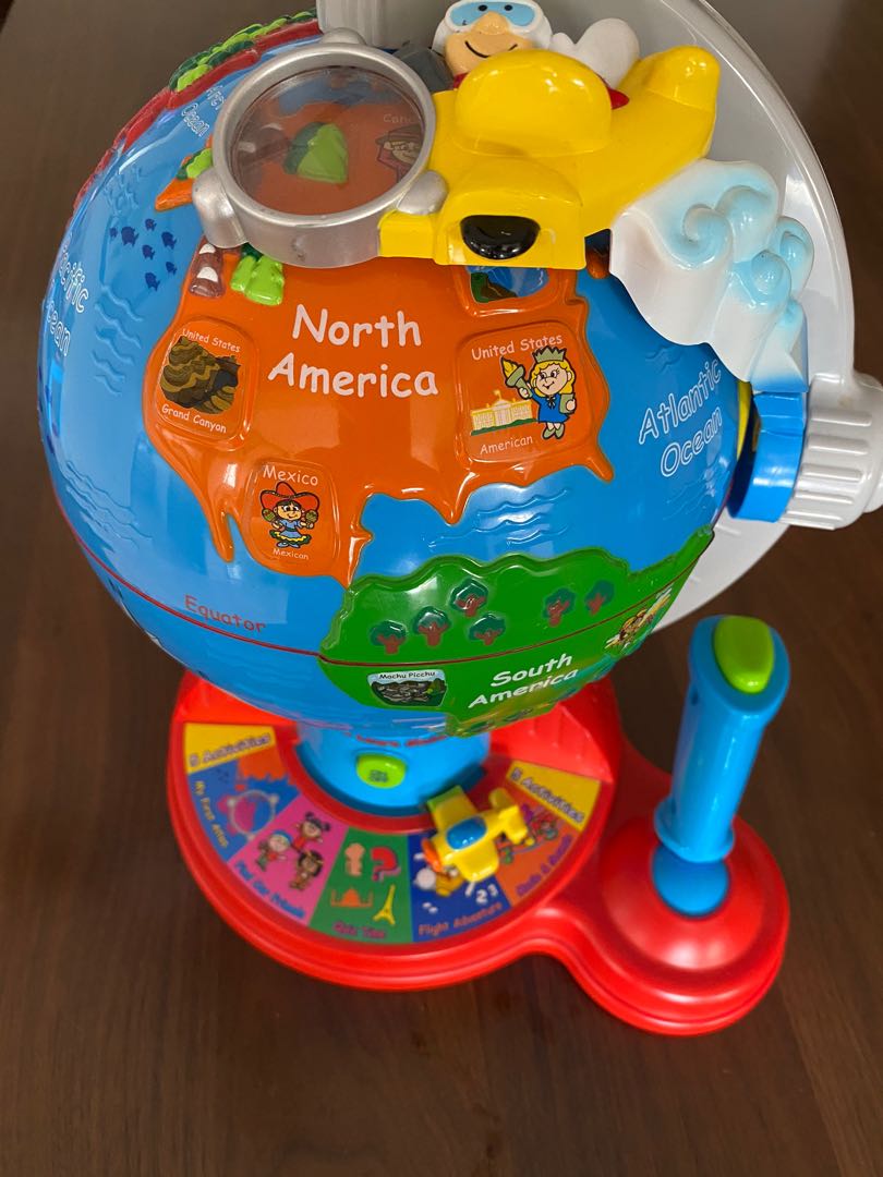 Vtech Fly and Learn Globe, Babies & Kids, Infant Playtime on Carousell