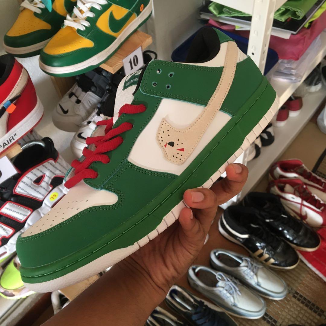 WARREN LOTAS NIKE SB DUNK GREEN “Jason 