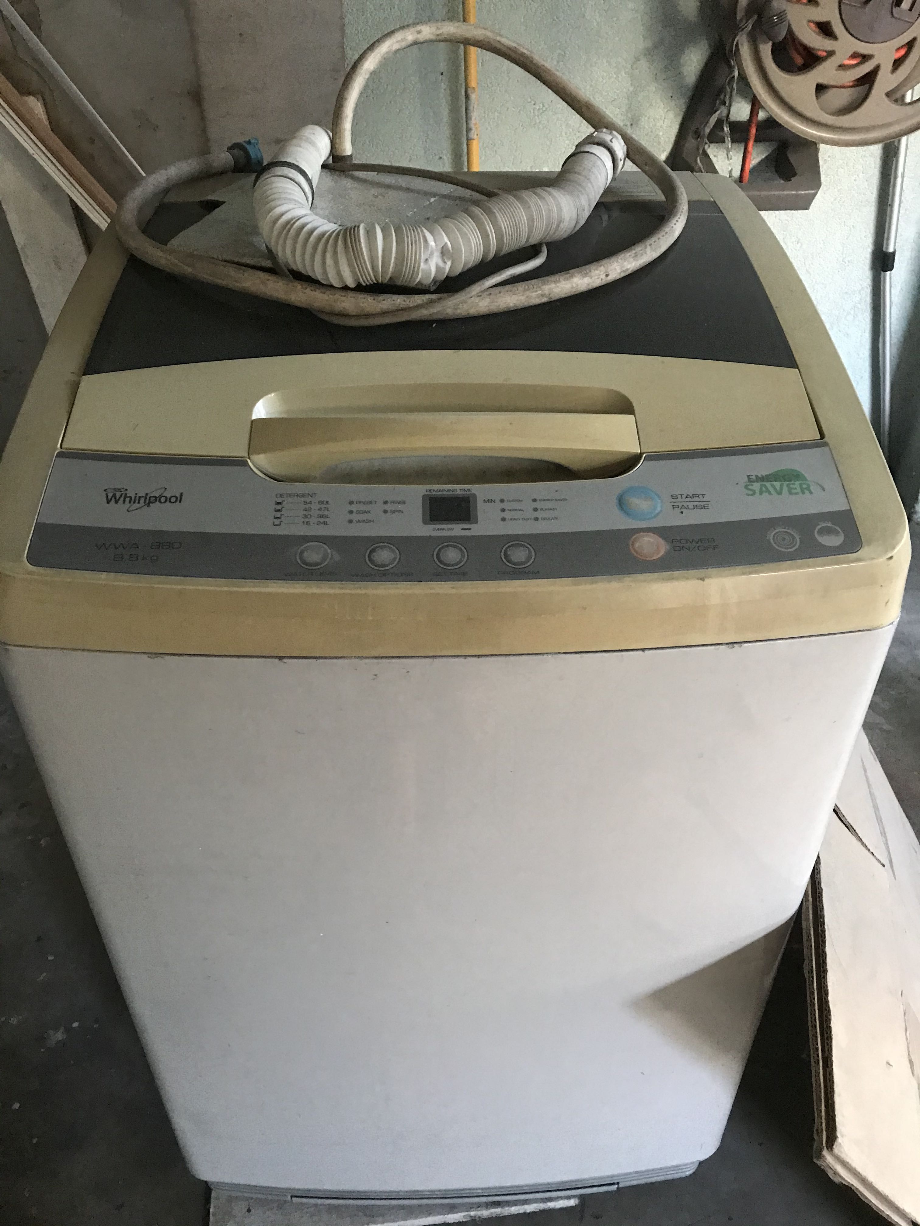 Whirlpool Automatic Washing Machine, TV & Home Appliances, Washing Machines and Dryers on Carousell