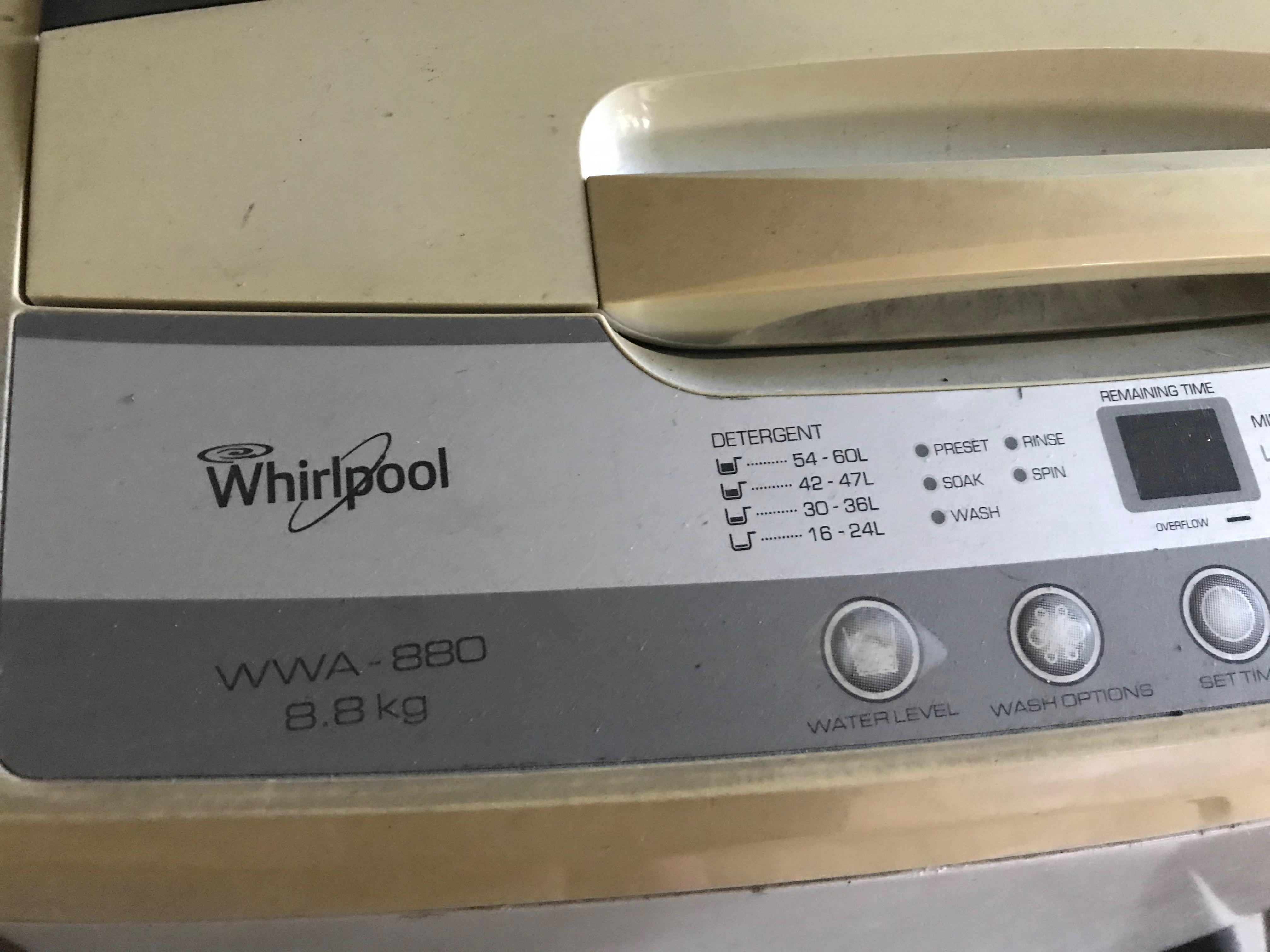 Whirlpool Automatic Washing Machine, TV & Home Appliances, Washing