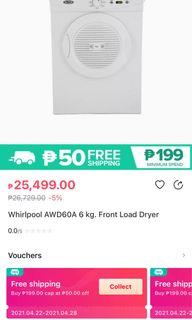 Astron washing machine 8.5 kg, TV & Home Appliances, Washing Machines