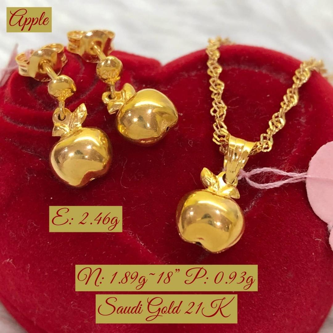 21k Saudi Gold Necklace, Women's Fashion, Jewelry & Organizers, Necklaces  on Carousell