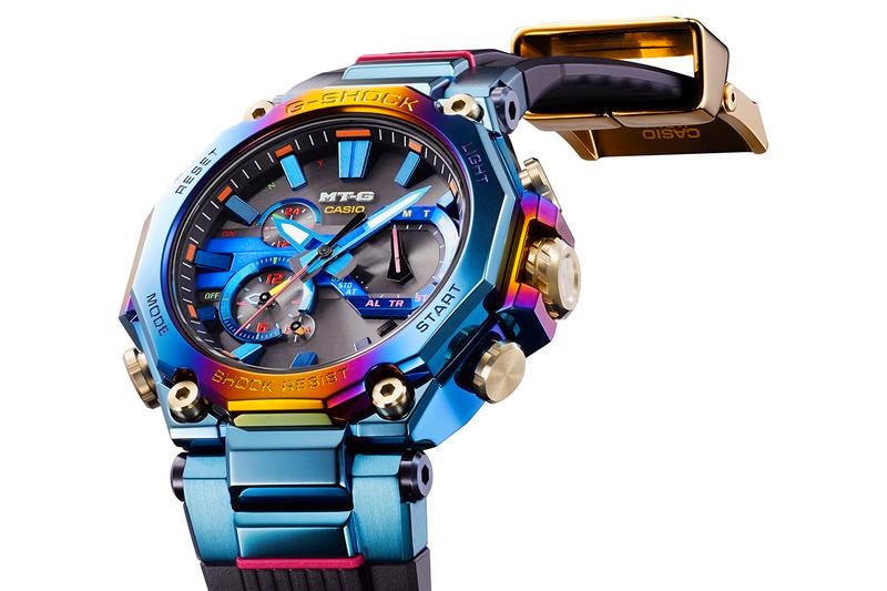 現貨 全新最新21 Casio G Shock Mt G Mtg B00ph 2a 藍鳳凰blue Phoenix 名牌 手錶 Carousell