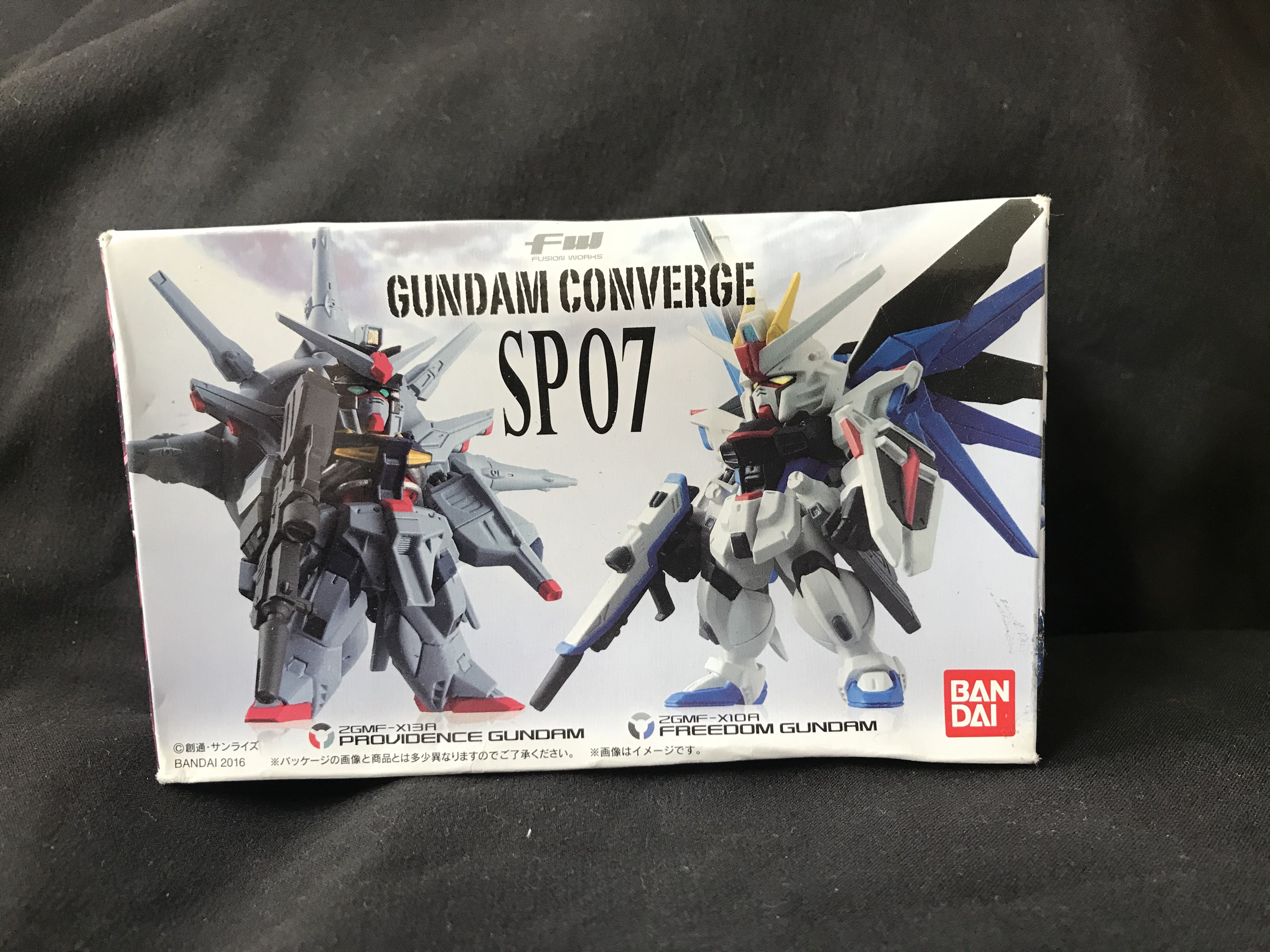 日版] 現貨FW Gundam Converge SP07 自由天意Freedom & Providence Set