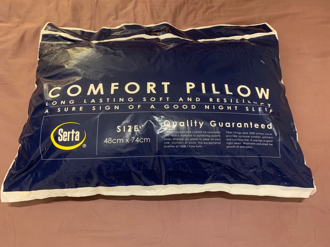 Serta comfort hot sale pillow