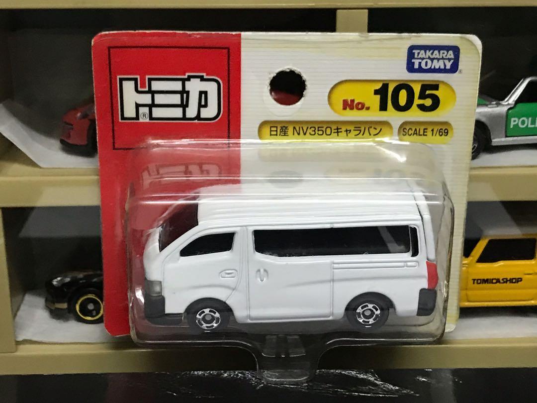 全新tomica 105 Nissan Nv350 Caravan 玩具 遊戲類 玩具 Carousell