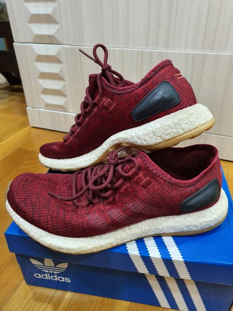 Adidas pure boost burgundy online