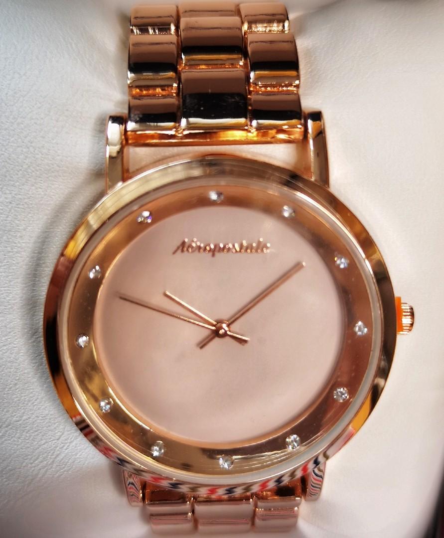 Aeropostale rose gold watch top
