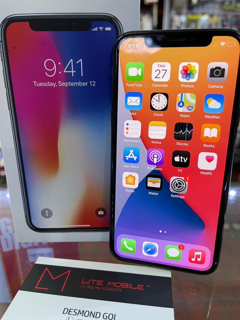 Apple IPhone X , 64gb , Space Grey, Mobile Phones & Gadgets, Mobile