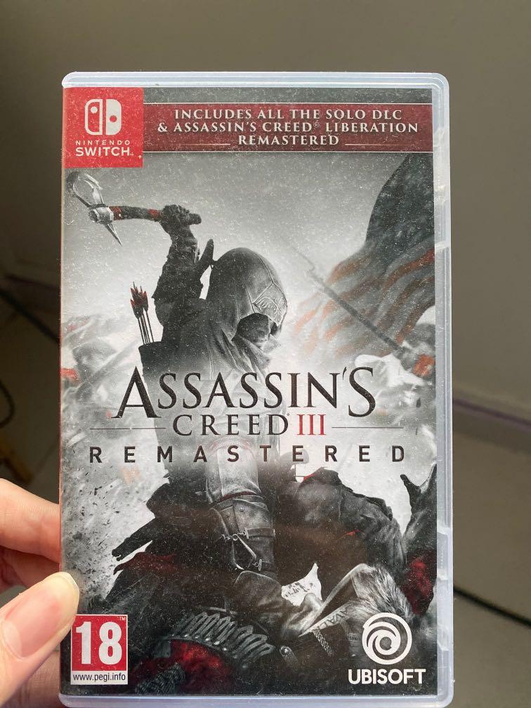 Assassins Creed 3 Remastered Nintendo Switch, Video Gaming, Video Games, Nintendo on Carousell