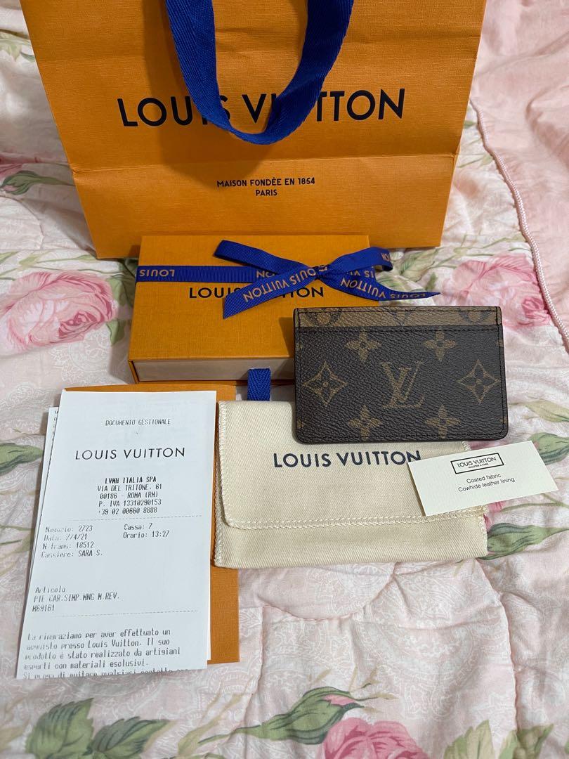 Authentic Louis Vuitton bag with authenticity card