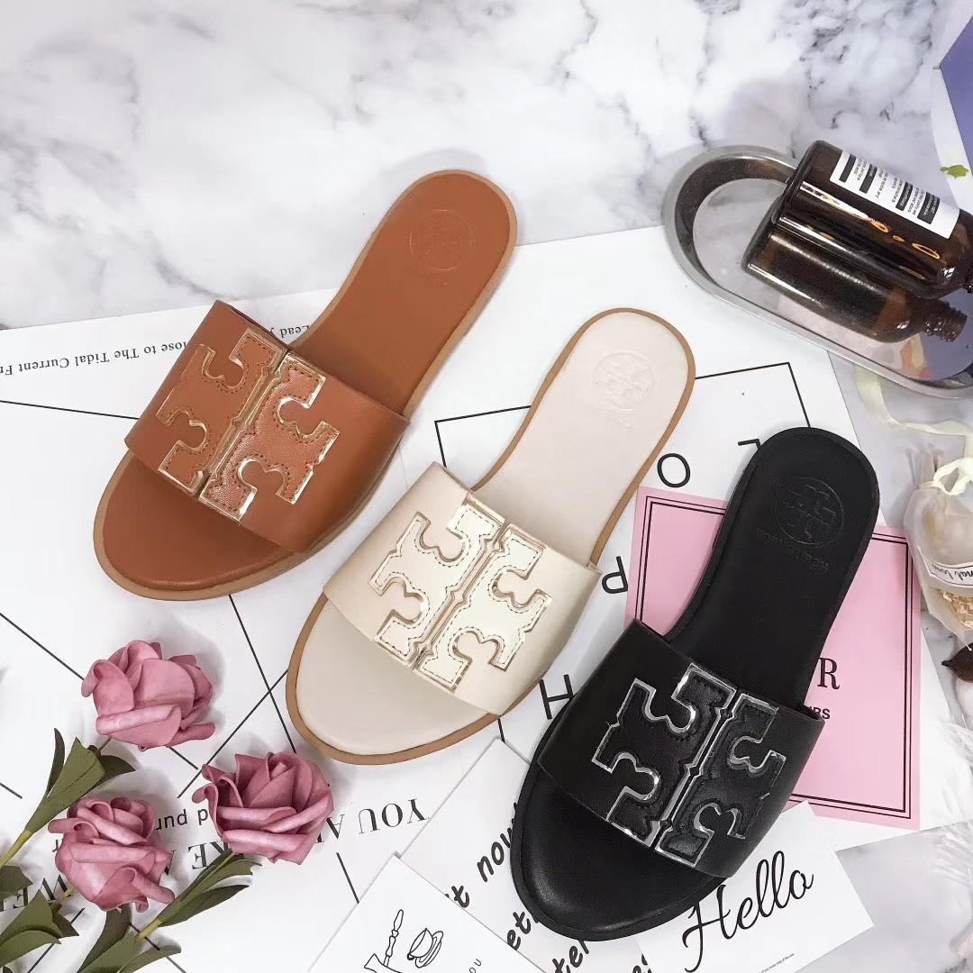 Authentic tory burch sandals top