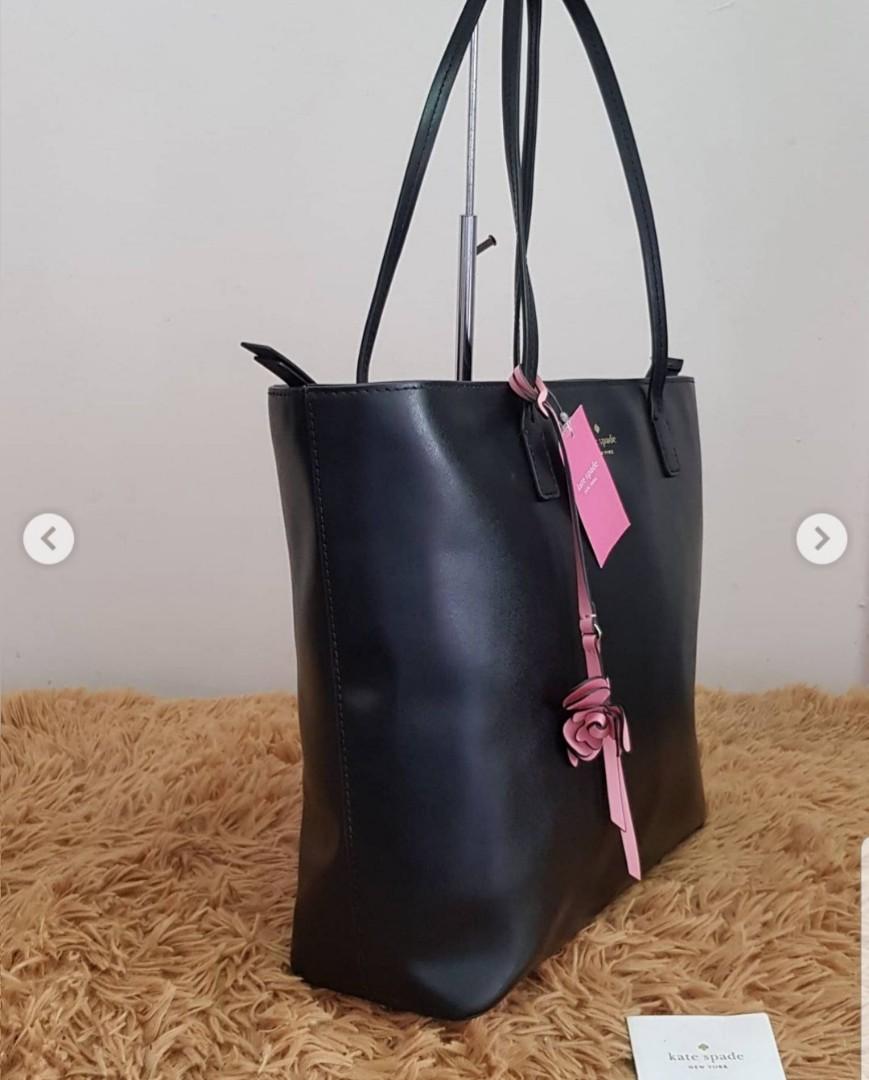 AUTHENTIC with tags and care card. Kate Spade Karla Flower Dangle Felicity  Street, Luxury, Bags & Wallets on Carousell