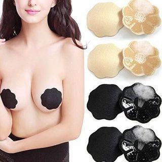 BLACK silicone nipple cover nipple tape