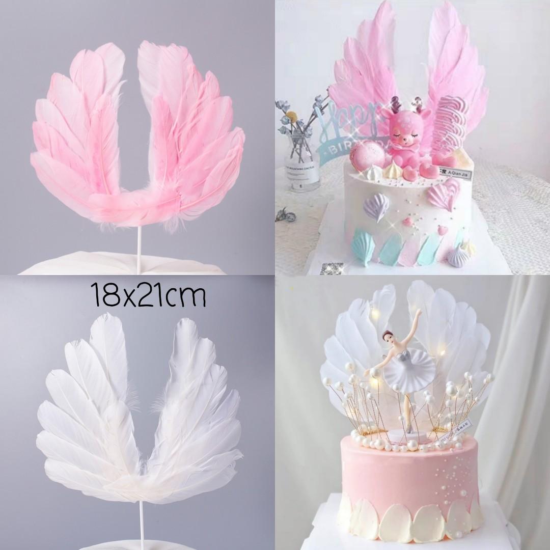 Hot Sale Feather Butterfly Wings Cake Decoration Cake Insert - China Cake  Insert and Bake Tools price | Made-in-China.com