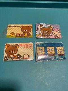 BN Rilakkuma Ezlink card sticker