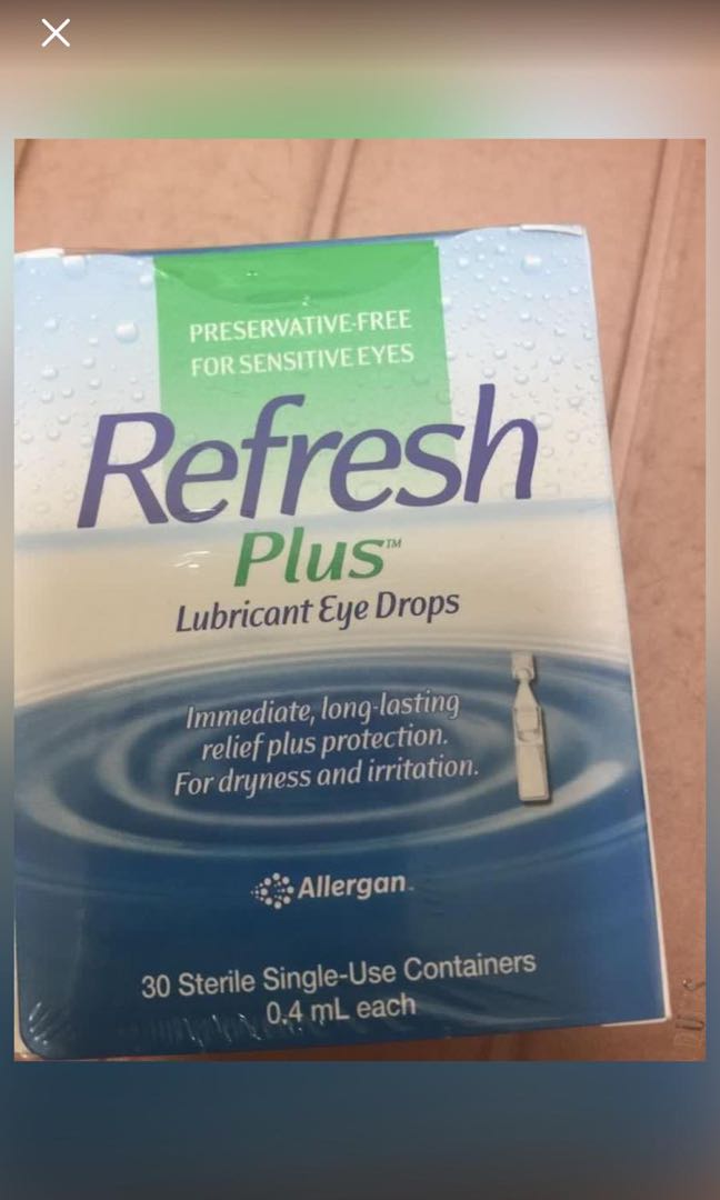Brand New Lubricant Eye Drops Beauty Personal Care Vision Care On Carousell