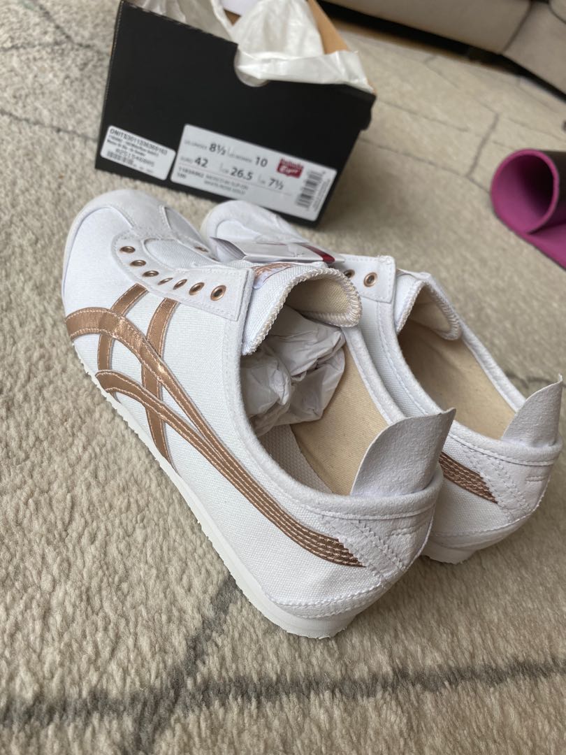Onitsuka rose on sale gold