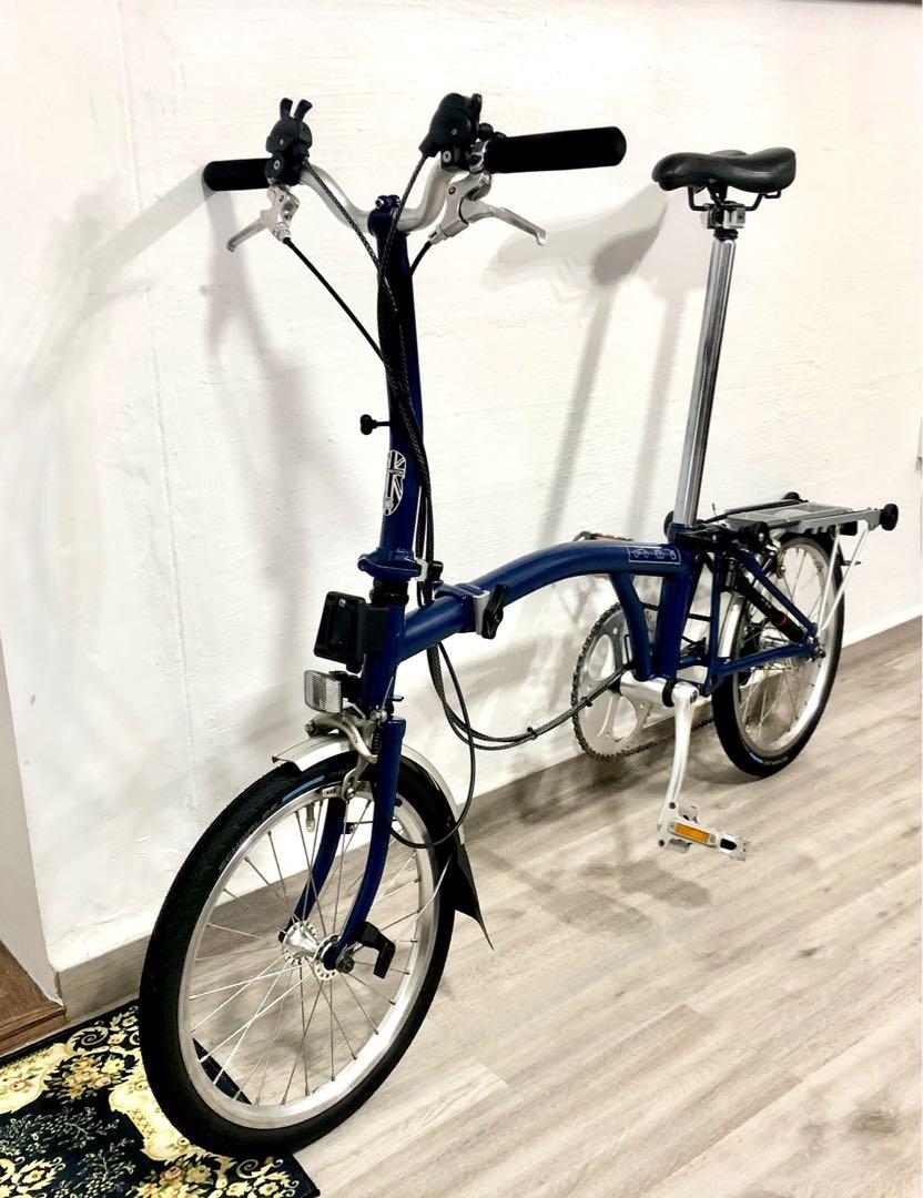 Brompton M6R Tempest Blue Can Nego Sports Equipment Bicycles