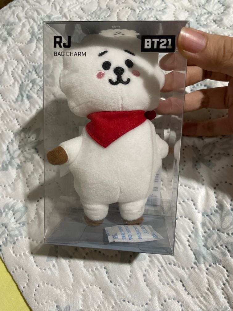 BT21 RJ Bag Charm SEALED OFFICIAL