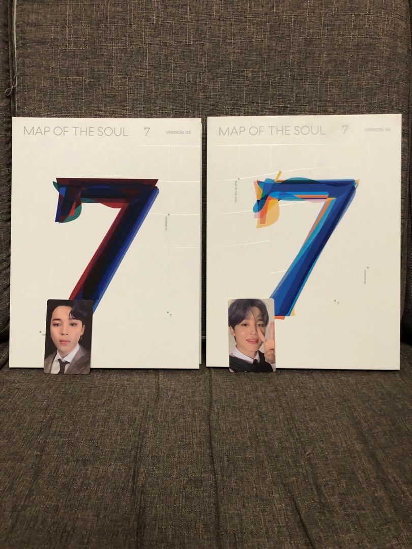 BTS MOTS:7 Album ver. 3 and 4, Hobbies & Toys, Memorabilia ...
