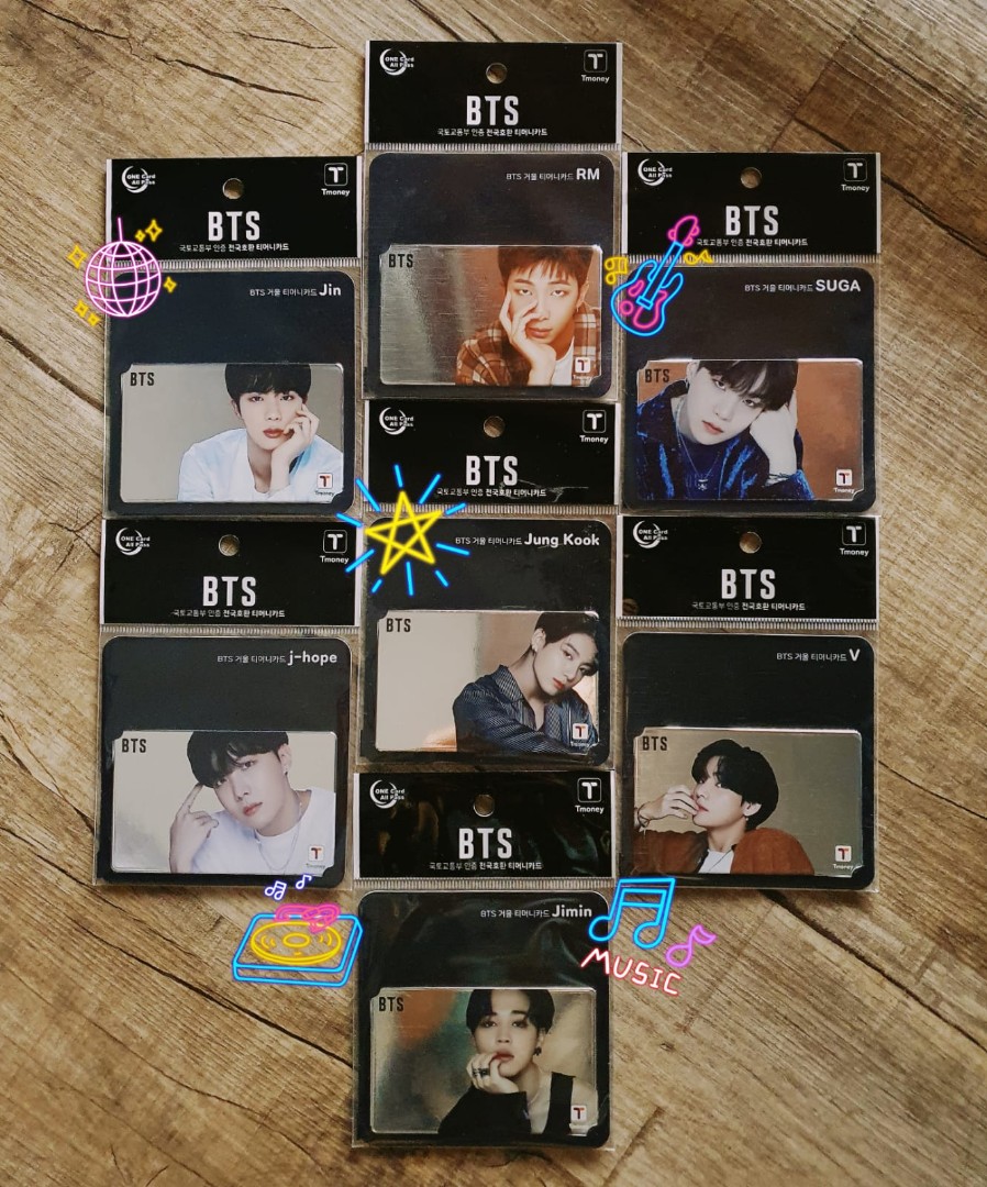 Bts X Official T Money Mirror Card 2021 Limited Edition Version Hobbies Toys Memorabilia Collectibles Fan Merchandise On Carousell