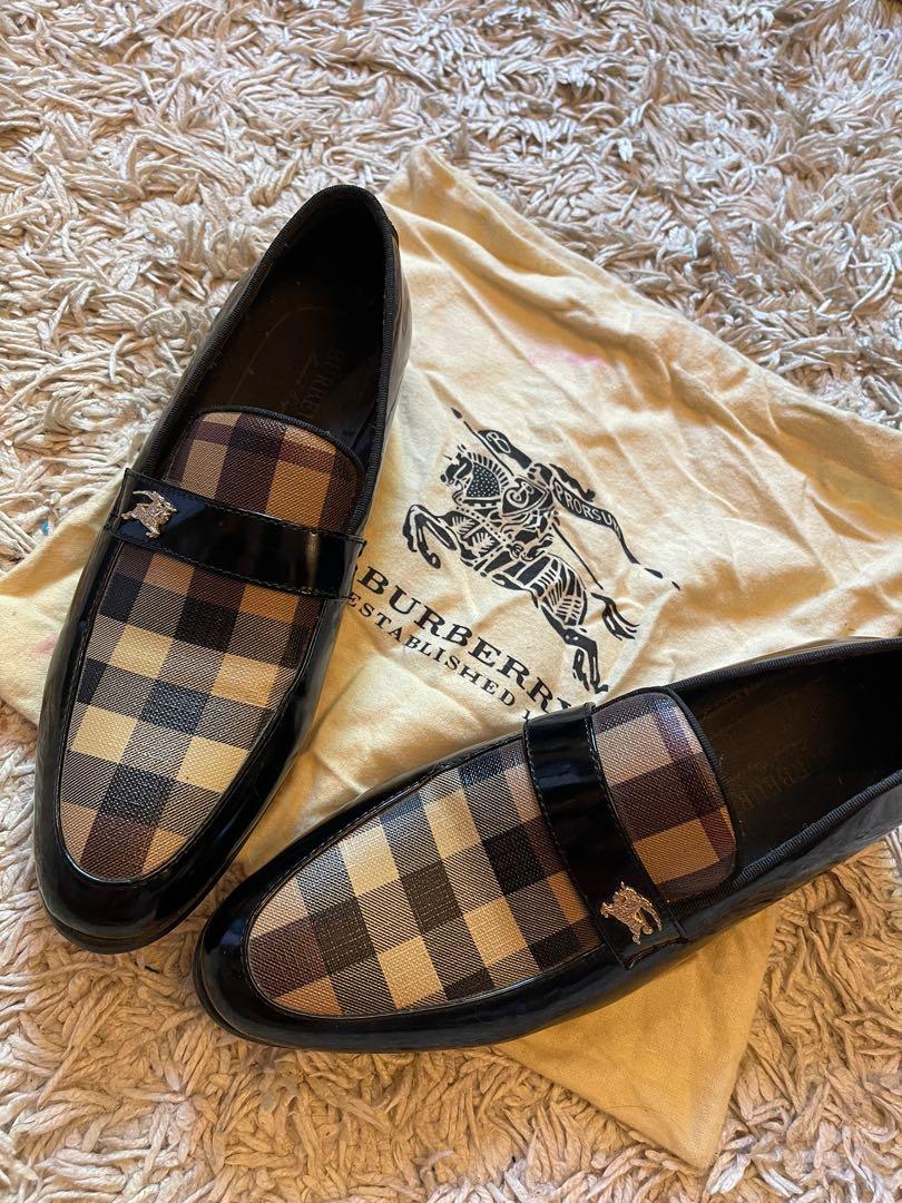 Burberry formal shoes outlet