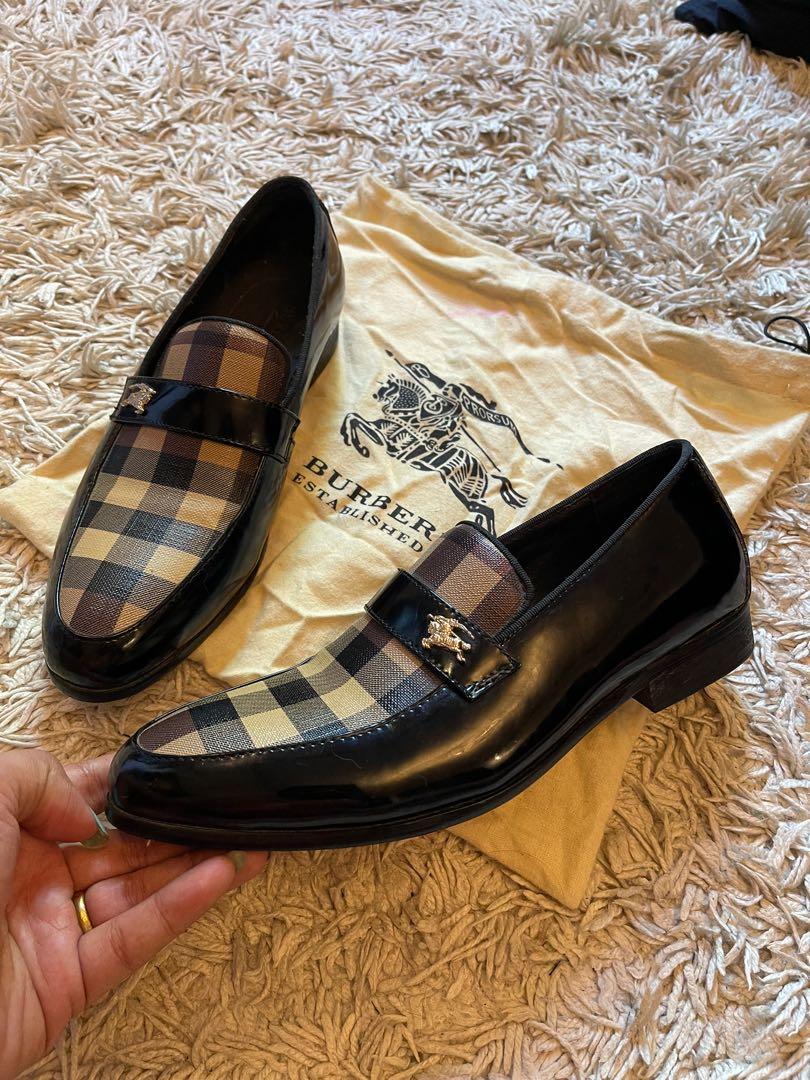 Burberry formal shoes clearance
