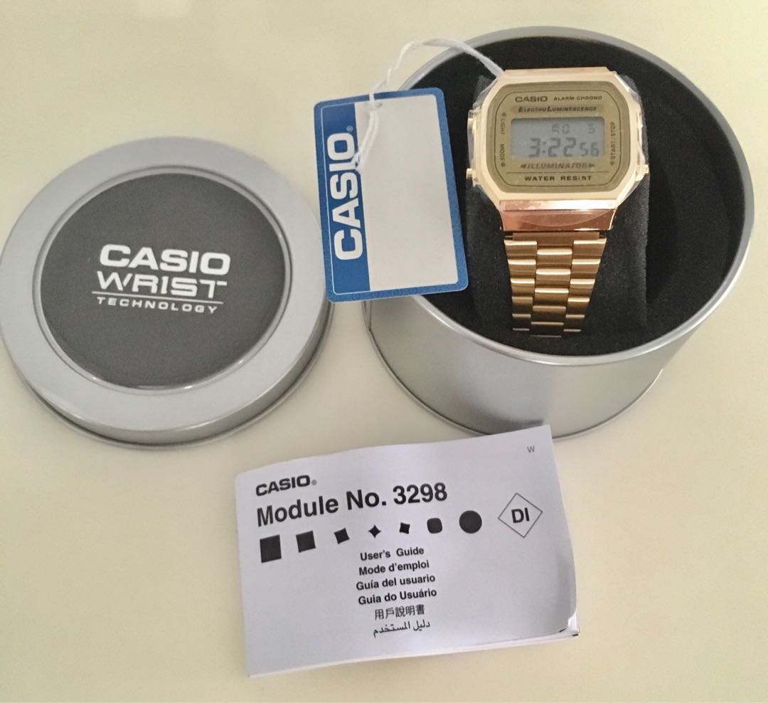 casio alarm chrono electro luminescence 