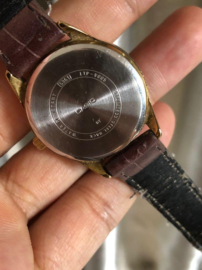 Casio LTP-V005 free just pay postage, Women's Fashion, Watches ...