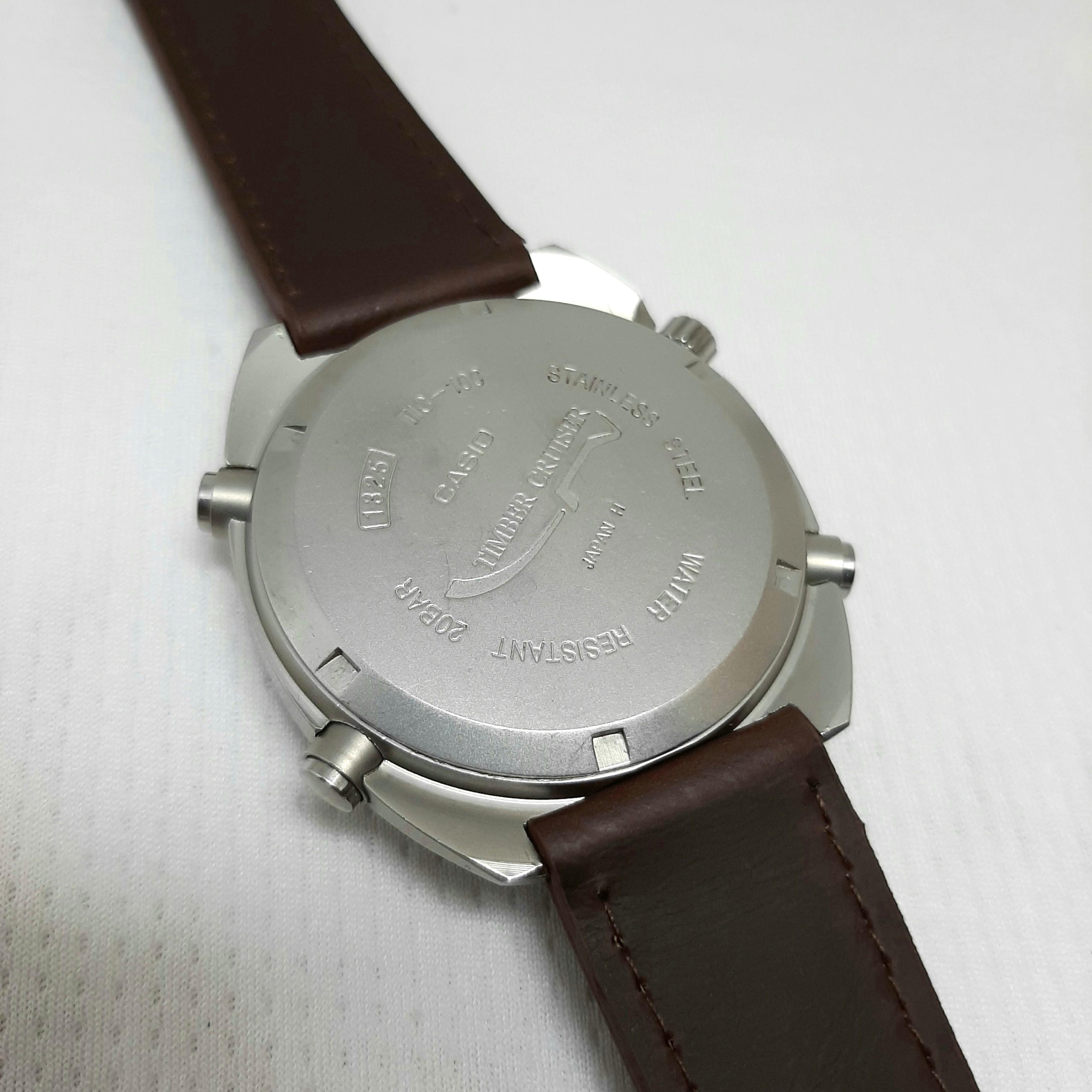 Casio Tachymeter Timber Cruiser TIC100 Chronograph Made In Japan