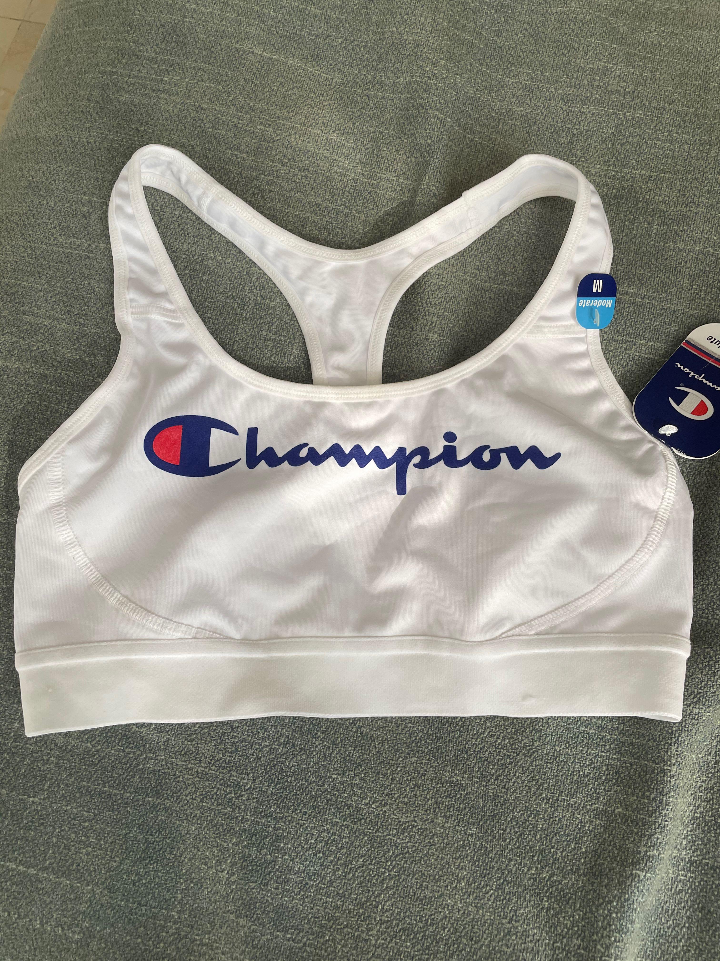 White champion sports bra Clearance